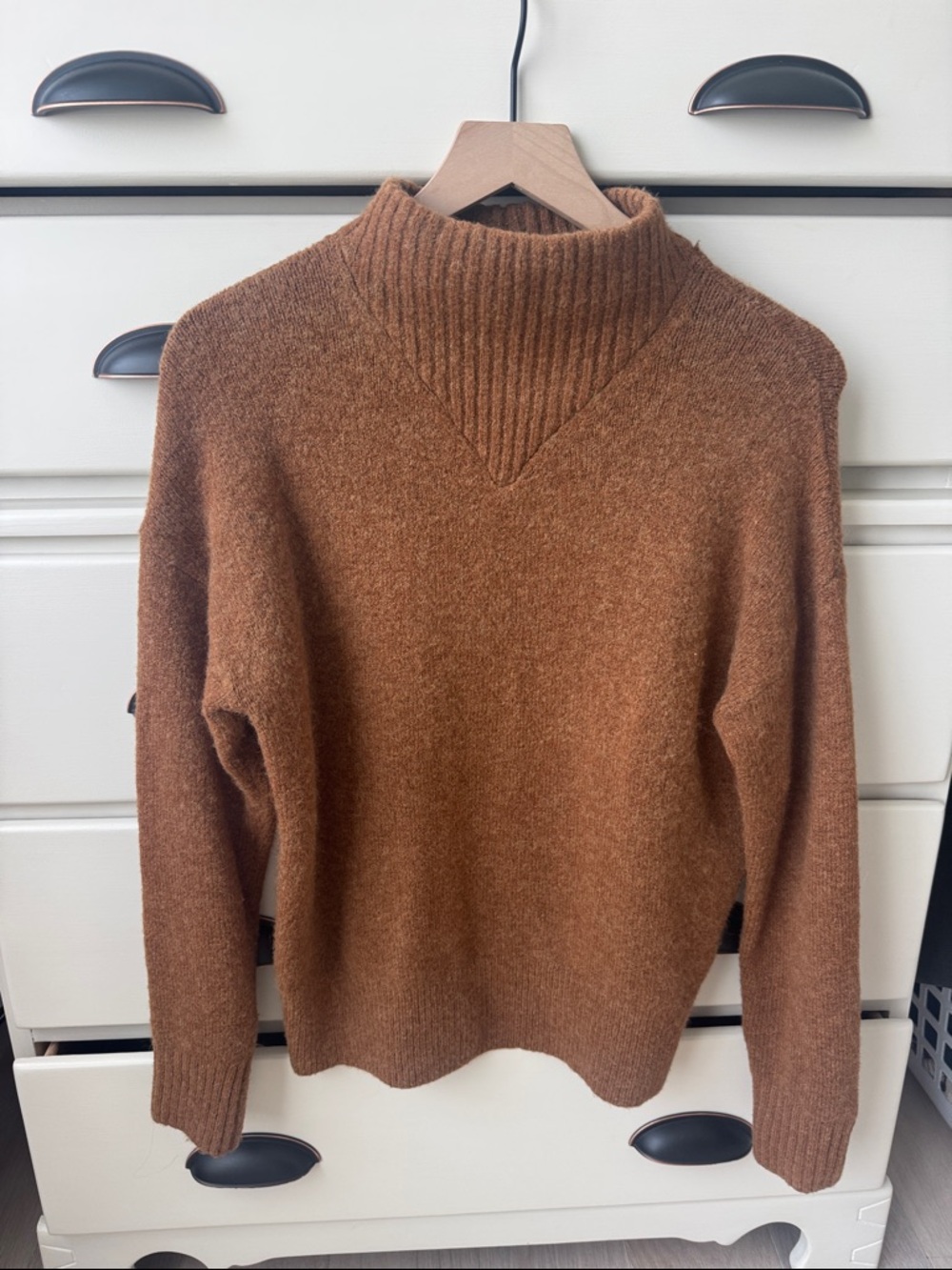 Madewell mock neck sweater